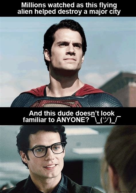 Superman is exposed. - meme
