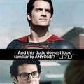Superman is exposed.
