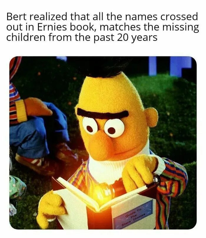The Chronicles of Bert - meme