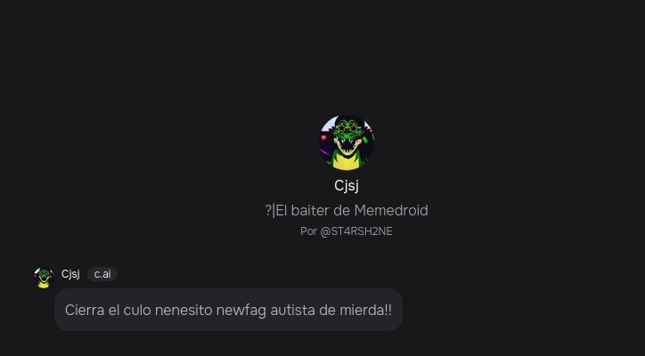 Te hicieron bot cjsj :lol: - meme