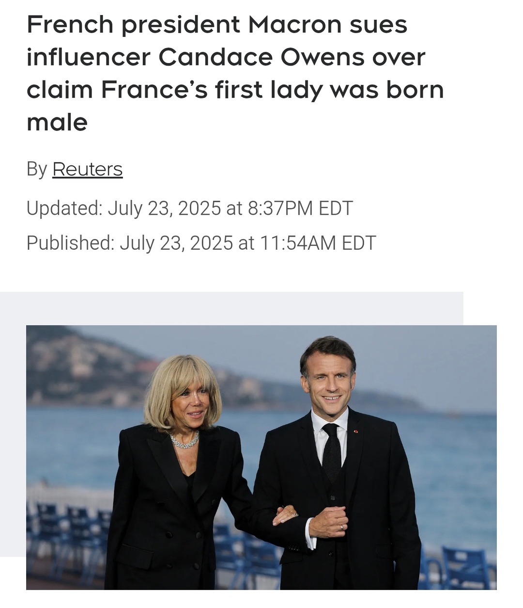 macron said see you in court - meme