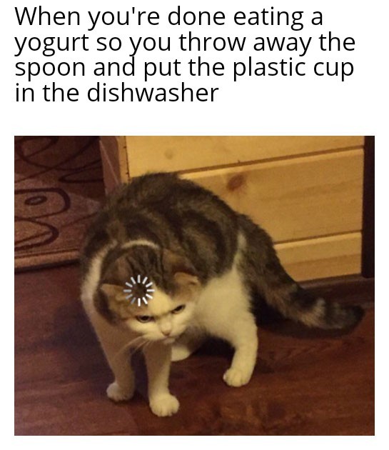Yogurt spoon - meme