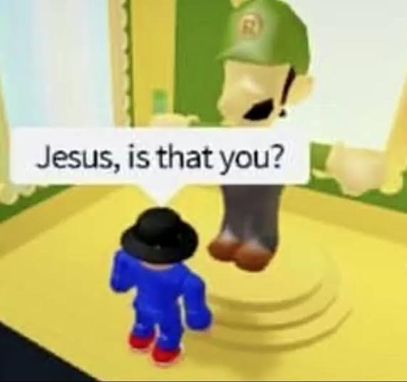 Jesús es Mario verde :greek: - meme