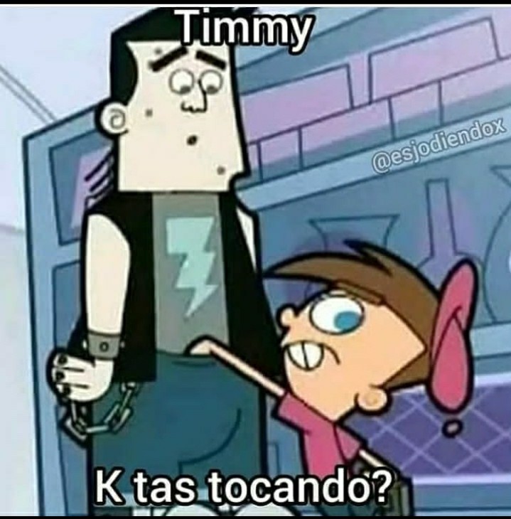 Timmy caliente  - meme