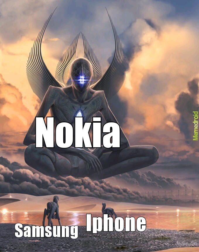 Nokia es un ladrillo - meme