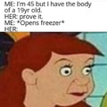 in my freezer
