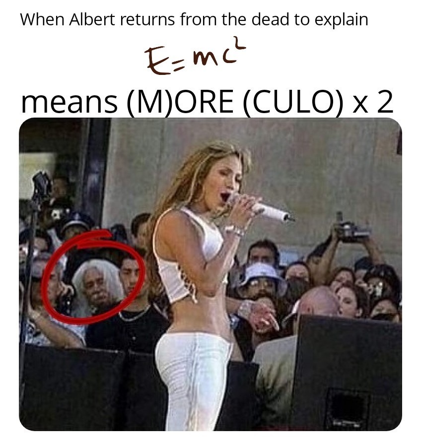 E=MC2 - meme