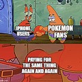 Iphone users and Pokemon fans