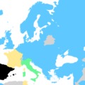 El servidor de memedroid usado en cada país de europa