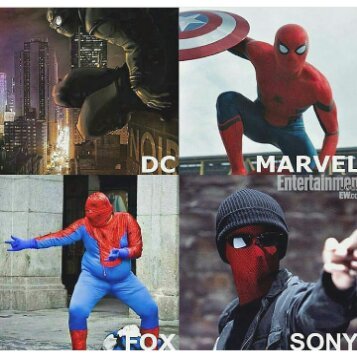 Spidermans - meme
