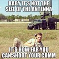 We Shoot Comm all over your base...
