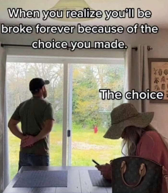 The choice - meme