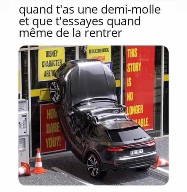 Le panneau how dare you qui est de circonstance - meme