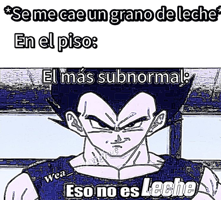 Se me cae un grano de Leche: - meme