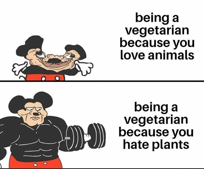 Vegetarian - meme
