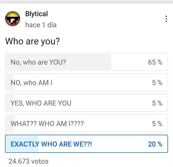 Who i am? - meme