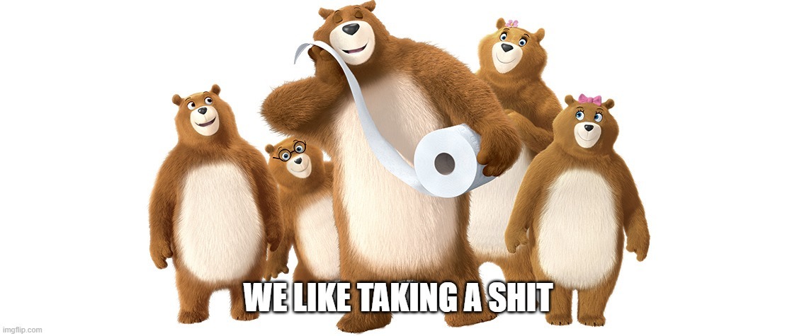 Those bears are weird - meme