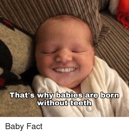 Baby fact - meme