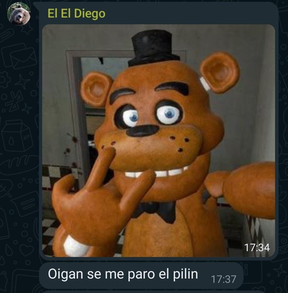 Se me paro el pilin - meme