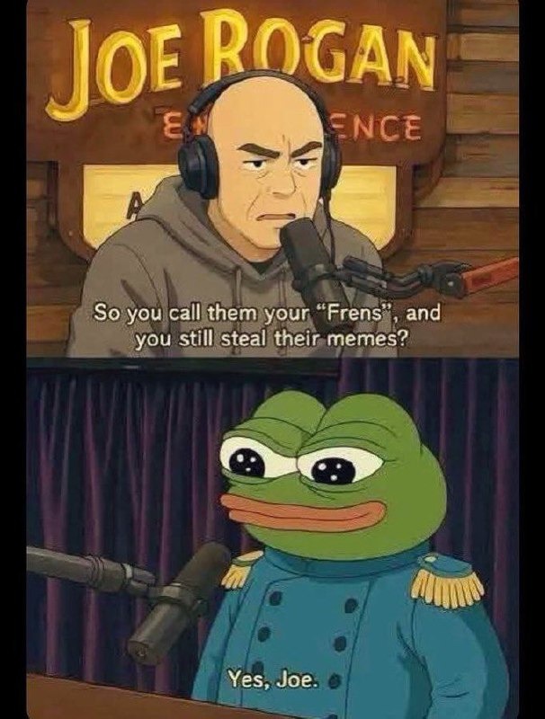 Joe Rogan confronts the meme thief