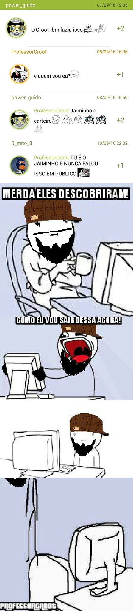 Adeus Mundo Repostial! '-' - meme
