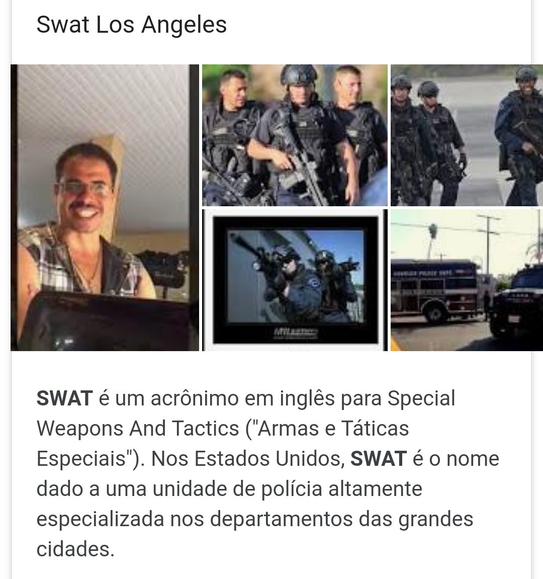 Swat los Angeles Estados unidos - meme