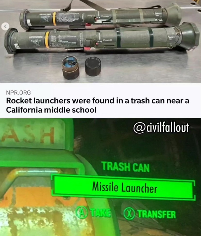 Fallout cada día más canon - meme
