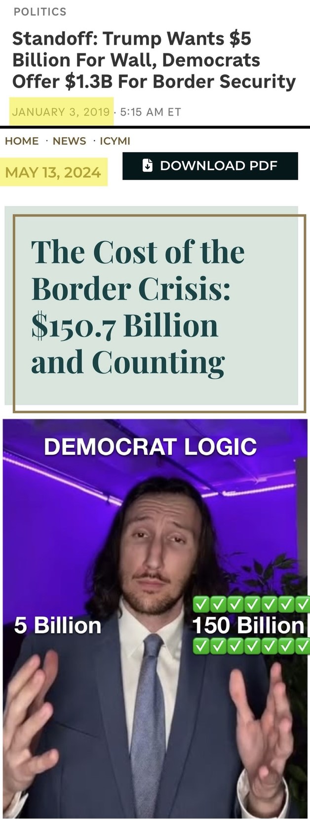 Dem Logic - meme
