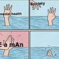 La santé mentale masculine.