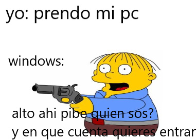 EL WINDOWS :0 - meme