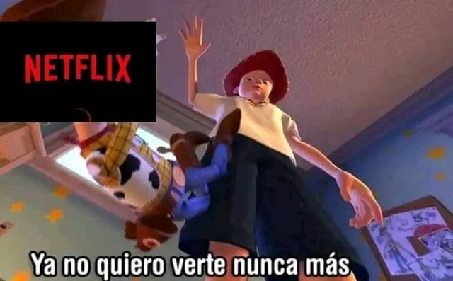 Adios Netflix - meme