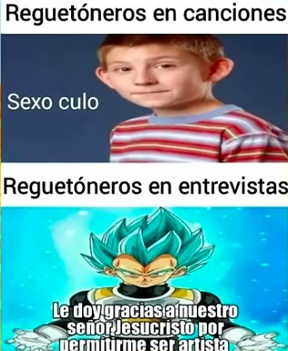 pinshes reguetóneros >:V - meme
