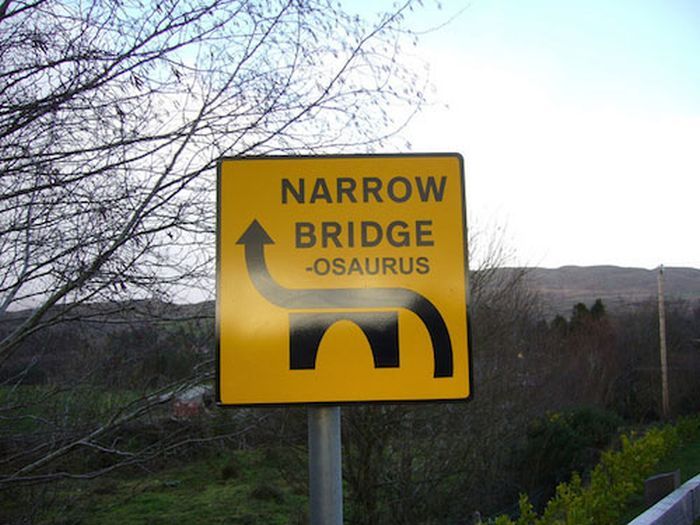 Narrow Bridge Osaurus - meme