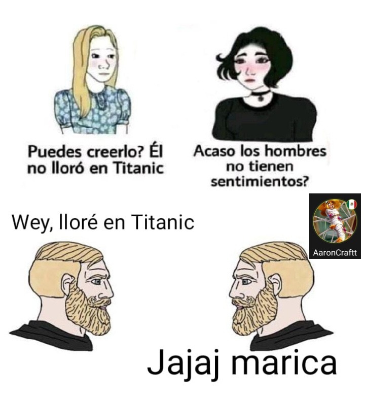T de Titanic - meme