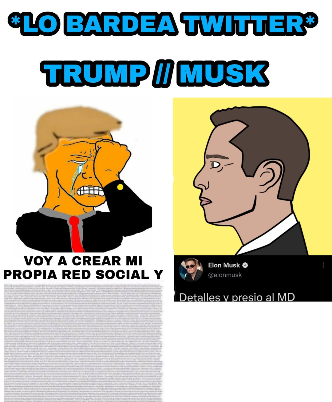 Trump zzz Elon Musk God - meme