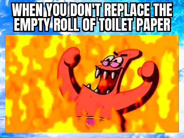 Poopy no wipey - meme