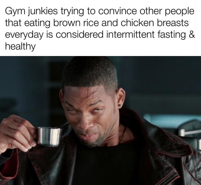 Gym junkies - meme