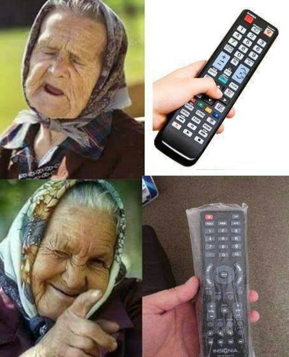 Estas abuelas - meme