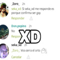 Confirmado seka_xd es gay