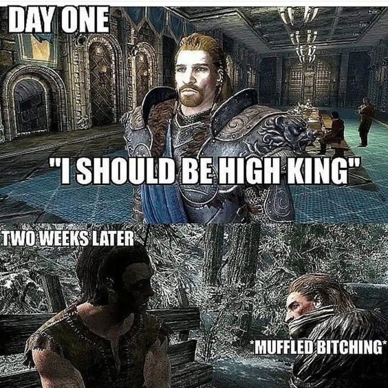 ulfric had sex with elenwen. he cant be trusted to make skyrim great again my dudes only the dragonborn can - meme