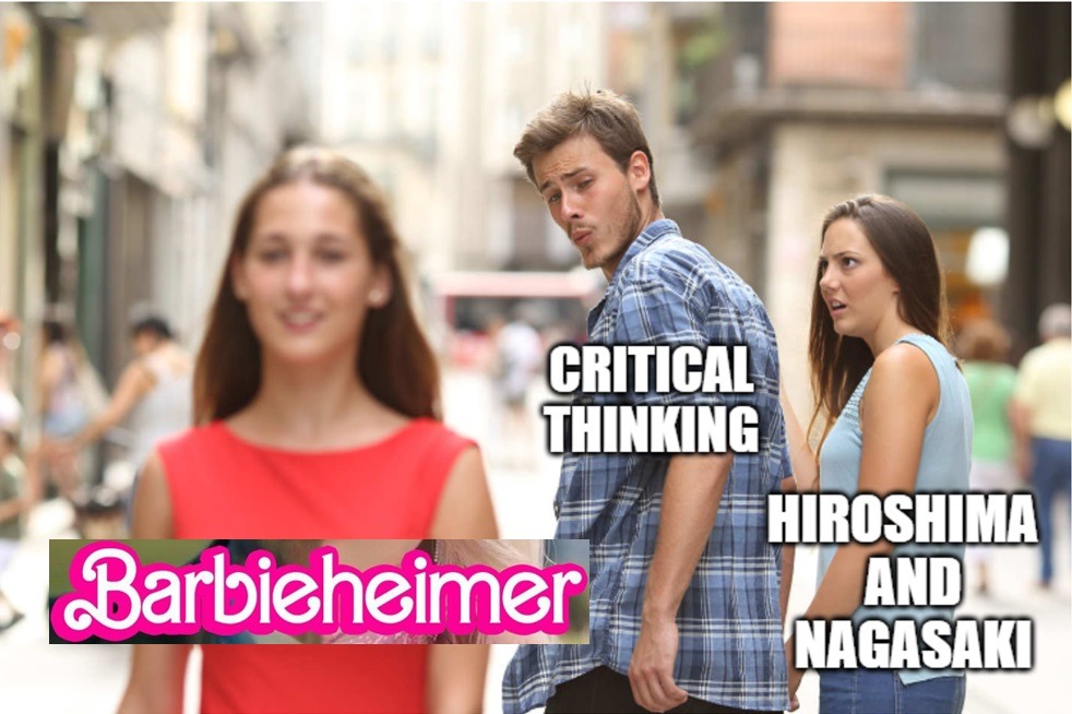 barbieheimer - meme