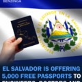El Salvador is offering 5,000 free passports