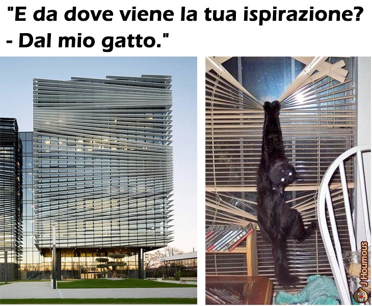 Ispirazione dell'architetto - meme