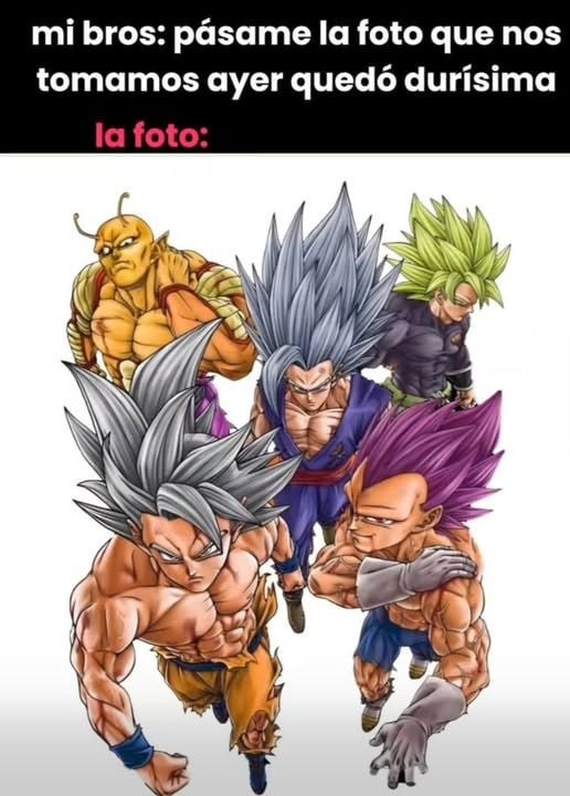 Mi amigo: La foto quedó épica... Yo: - meme