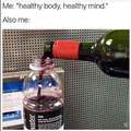 Healthy body, healthy mind