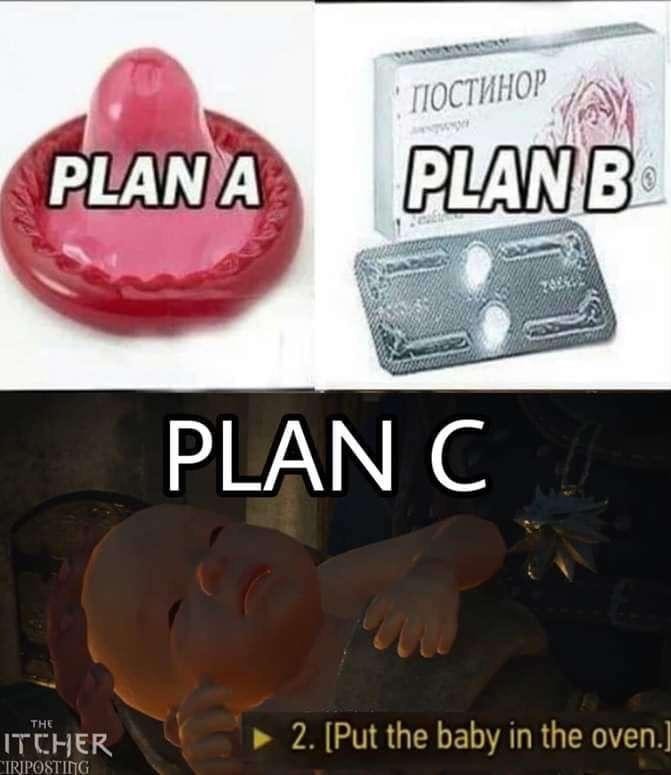 Thought that was plan A - meme
