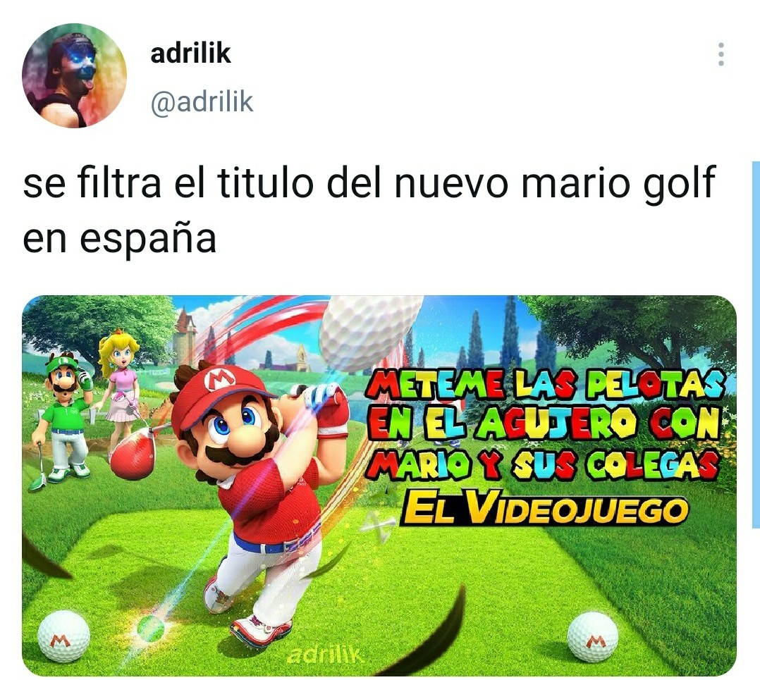 Mario y sus colegas - meme