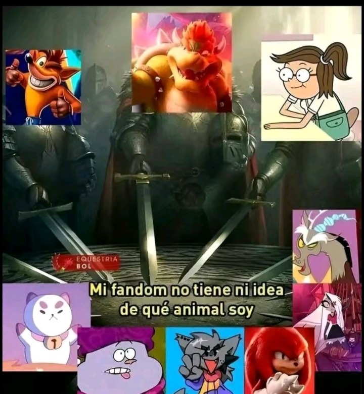 Knucles es un equidna - meme