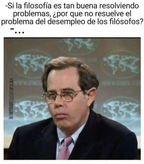 filósofos buscando curro jaja - meme