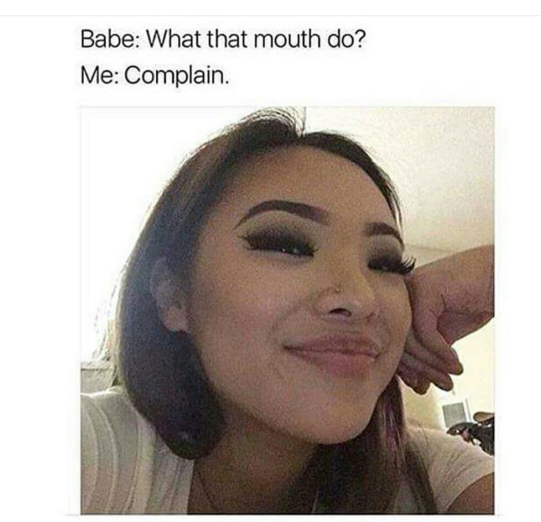 What dat mouth do - meme